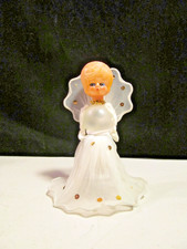 VINTAGE CHRISTMAS DECORATION ANGEL TREE TOPPER 