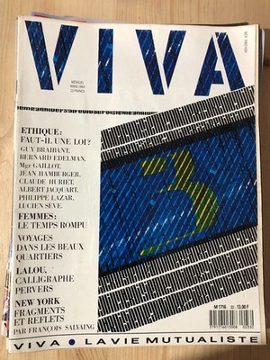 Magazine Magazine VIVA 1990 No. 3 La vie Mutualiste