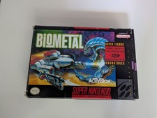 BioMetal (Super Nintendo, 1993) Authentic Complete CIB Tested Working SNES 