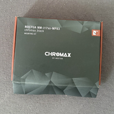 Noctua chromax.black NM-i17xx-MP83 CPU-Montagekit für Sockel 1700, Schwarz