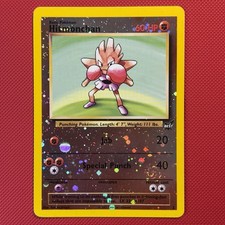 Pokémon Vintage Reverse Holo Hitmonchan Best of Game Promo 2/9 2003 on eBay