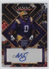 2024 Wild Card Mania American Football Square 17/25 Maason Smith Auto 6q5