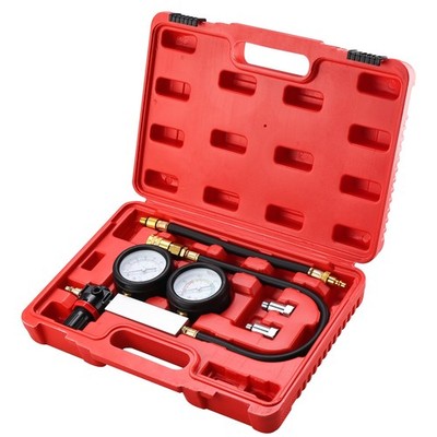 Engine Cylinder Compression Gauge Tester Kit Gas Engine Diagnostic Testing Tool