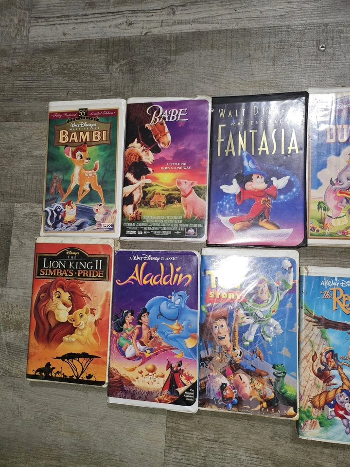 Walt Disney Black Diamond VHS Tapes Foto 4 de 4