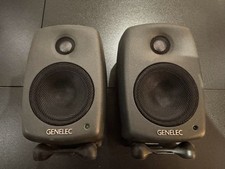 Genelec 8010A Active Studio Monitors (Pair) - Dark Grey - Excellent Condition