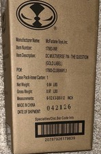 DC Multiverse McFarlane The Question DC Classic Gold Label SDCC Exclusive NEW