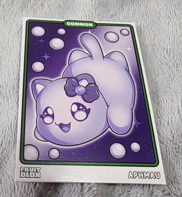 Series 1 Aphmau Tading Card Fruit Blox Pearl Cat APH6  (B1Pg4)