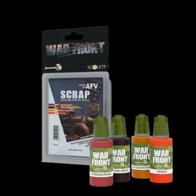 Paint Set Warfront SCRAP | englisch | SCALE75 PAINTS | EAN 8423153060028