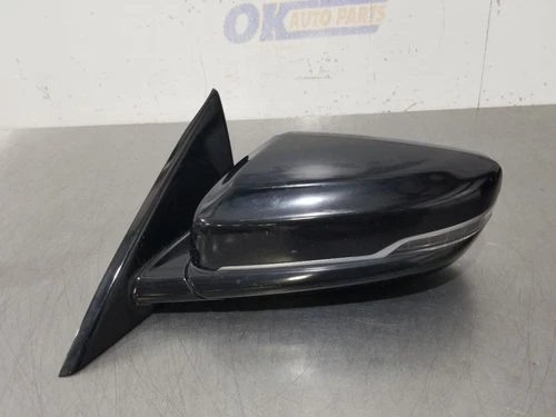 16 2016 CADILLAC ATS COUPE EXTERIOR SIDE VIEW MIRROR LEFT DRIVER BLACK 
