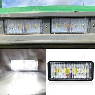 4) LED Upper Cab Light For Deere 6000 Series: 6200, 6300, 6400