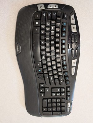 Logitech K350 Comfort Wave Wireless Keyboard Keyboard Only No Dongle 