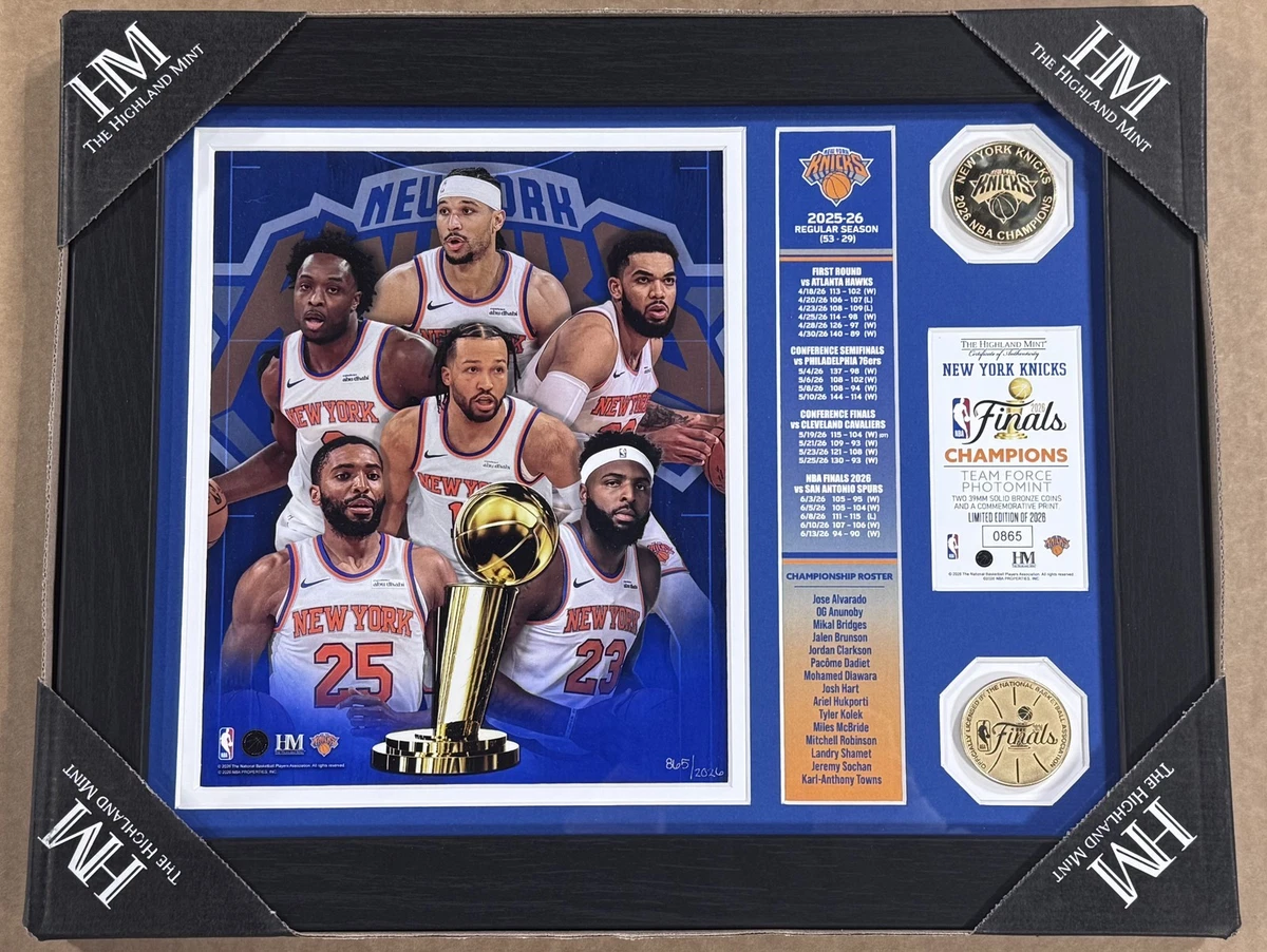 Highland Mint New York Knicks NBA Fan Apparel & Souvenirs for sale