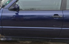 VW Golf 3 4 1E Cabrio Tür vorne links Fahrertür - ohne Anbauteile blau LC5U