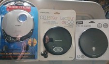 Lot Of 3 Personal Compact Portable CD Players Brand New Sealed GPX Coby Memorex