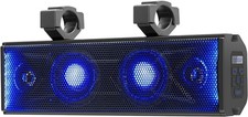 Waterproof UTV Sound Bar 4 Speaker 17 Inch Bluetooth