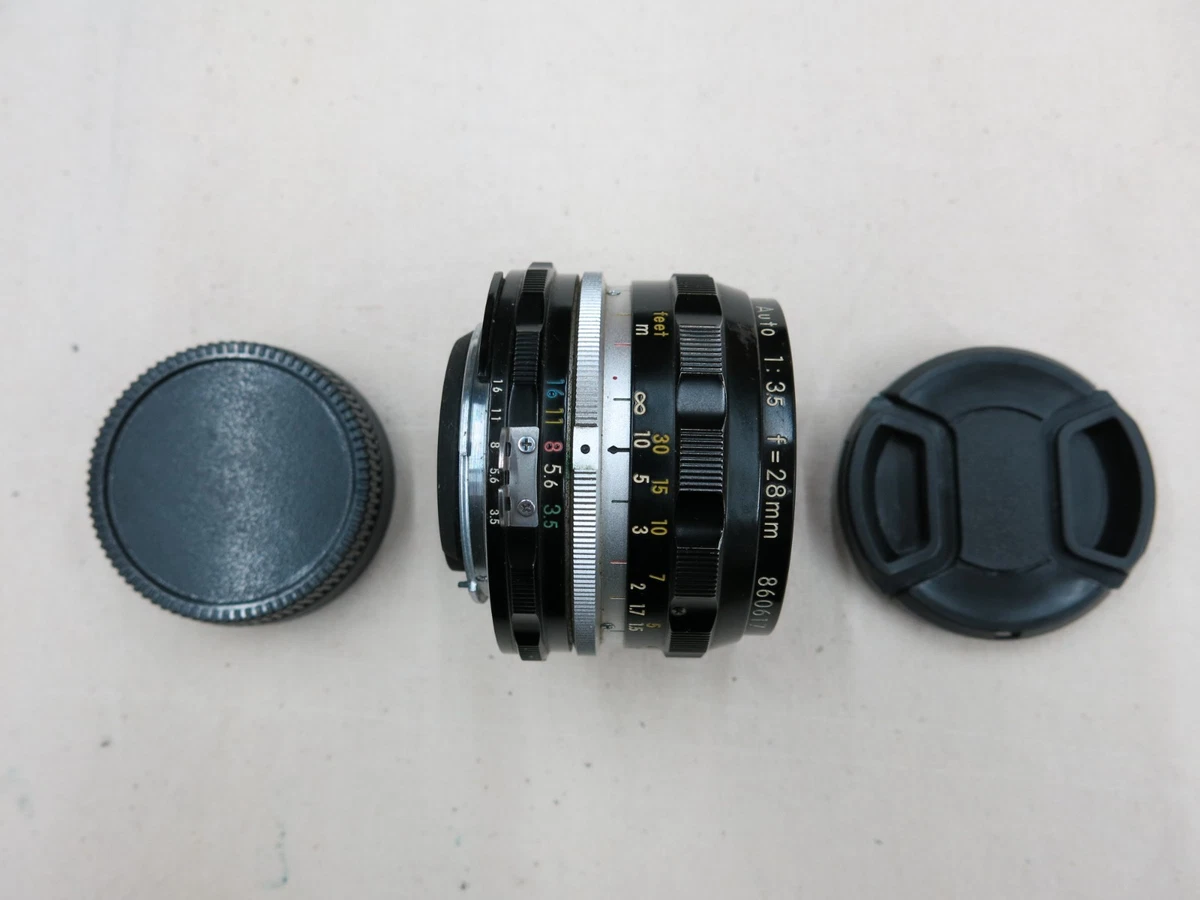 Nikon f/3.5 Camera Lenses 28mm Focal for sale | eBay