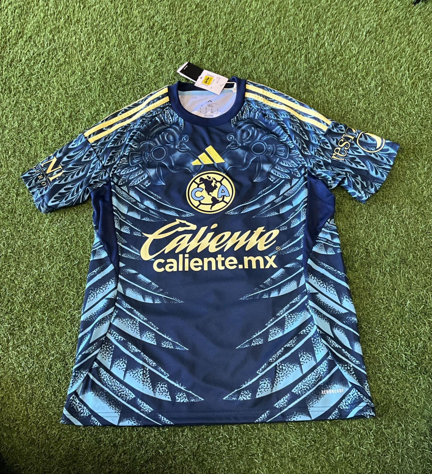 adidas Club America Men’s Stadium Away Jersey 25/26 - Navy Blue