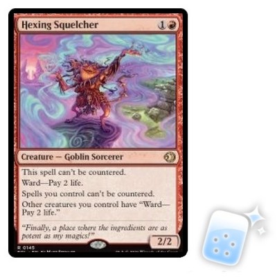 HEXING SQUELCHER Lorwyn Eclipsed ECL Magic MTG MINT CARD