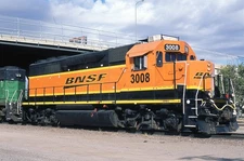 ORG SLIDE BNSF 3008 GP40-2 H3 PAINT
