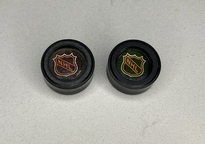 (2) Coleco Powerplay NHL Hockey Table Top Game Replacement PUCKS Parts Piece