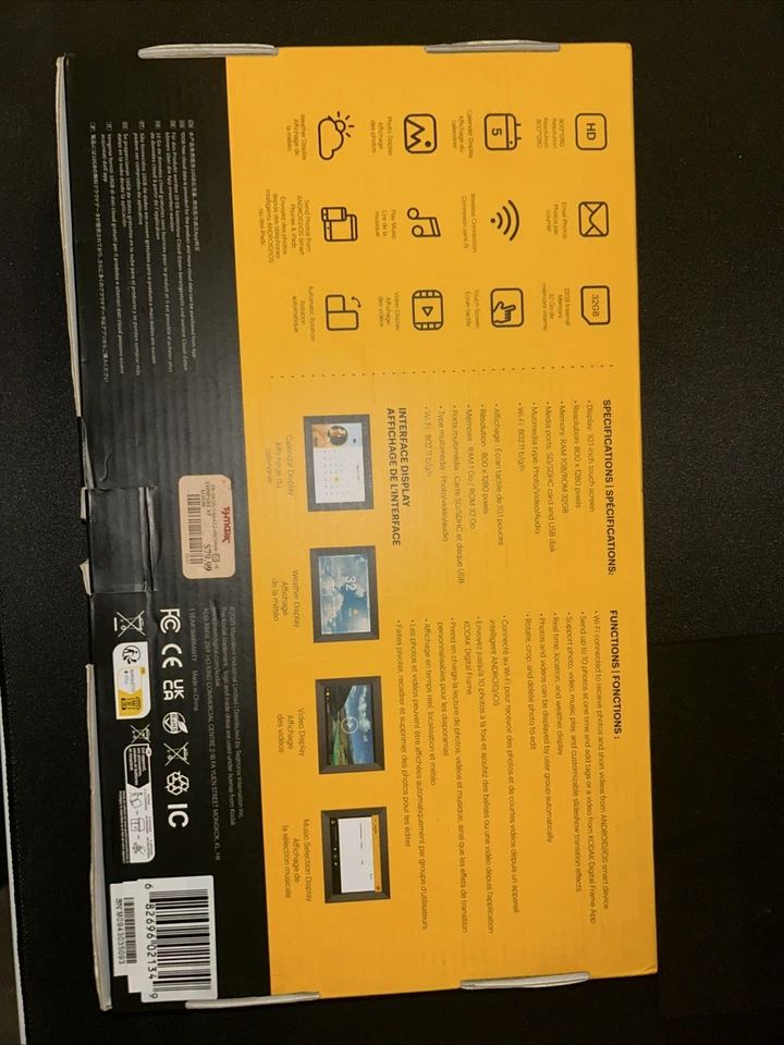 Kodak Classic Photo Digital Frame 10-inch Wi-Fi Enabled CF102P - Image 2 of 4