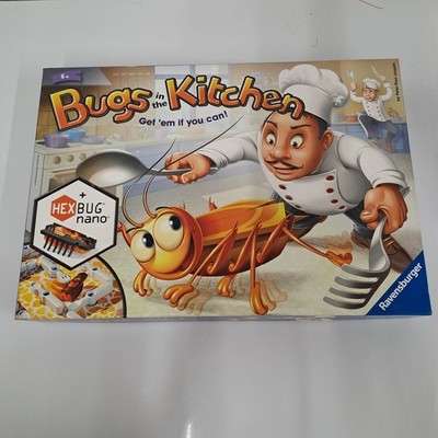 Ravensburger Bugs in the Kitchen Brettspiel mit Hexbug Nano komplett sehr guter Zustand