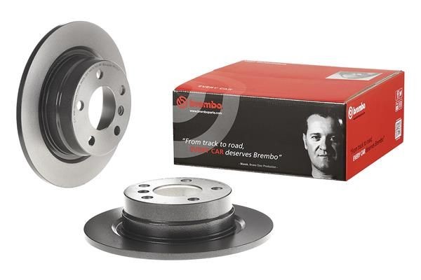 2x Brake Discs Pair Solid fits BMW 114D F20, F21 1.5D Rear 15 to 19 B37D15A Set - Image 24