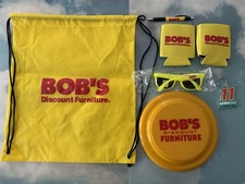Bob's Discount Furniture Promotional Advertising lot 7 items NASCAR Denny Hamlin