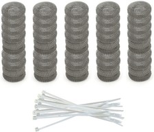 20/50 Pack Stainless Steel Lint Remover Traps For Washing Machine Discharge Hose