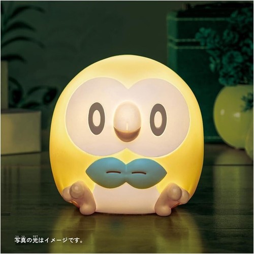 Pokemon Room Light Poke Piece Puni Kyun Light Rowlet TAKARA TOMY Japan New