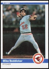 1984 FLEER BASEBALL YOU PICK #501 - 660 Finish Your Set (Front/Back scans) NM-MT