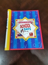 Pocket Full Of Memories School Days Album Grades K-12 Vtg Keepsake. Read Details
