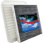 Engine and Cabin Air Filter Kit for Mitsubishi Outlander 2014-2020 Sport 13-22