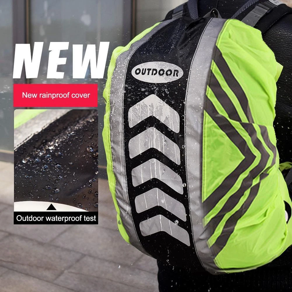 COPERNI Zaino Impermeabile Copertura Antipioggia Portatile Riflettente per Escursioni Campeggio Arrampicata
