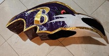 Customized One of a Kind Baltimore Ravens Helmet Hat Super Fan NFL Football Gear