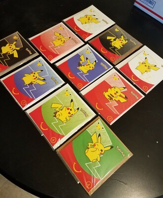 ポケモンカードゲーム pokemon card Macdonalds 10 packs sealed Pokemon Card McDonald's 10 Promo pack 2025 MEGA Pikachu 020