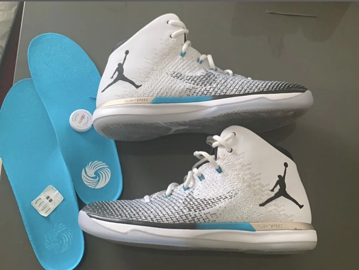 Men’s size 11-Air Jordan 31 XXXI N7 White Blue Basketball Sneaker 854272 003 nby Jordan 31 N7 - 854272-003 for sale | eBay main image 3