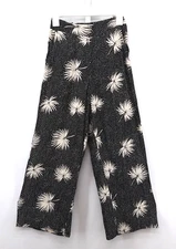 Billabong Lounge Pants Womens Size Small Blue Tropical Pull On Elastic Waist