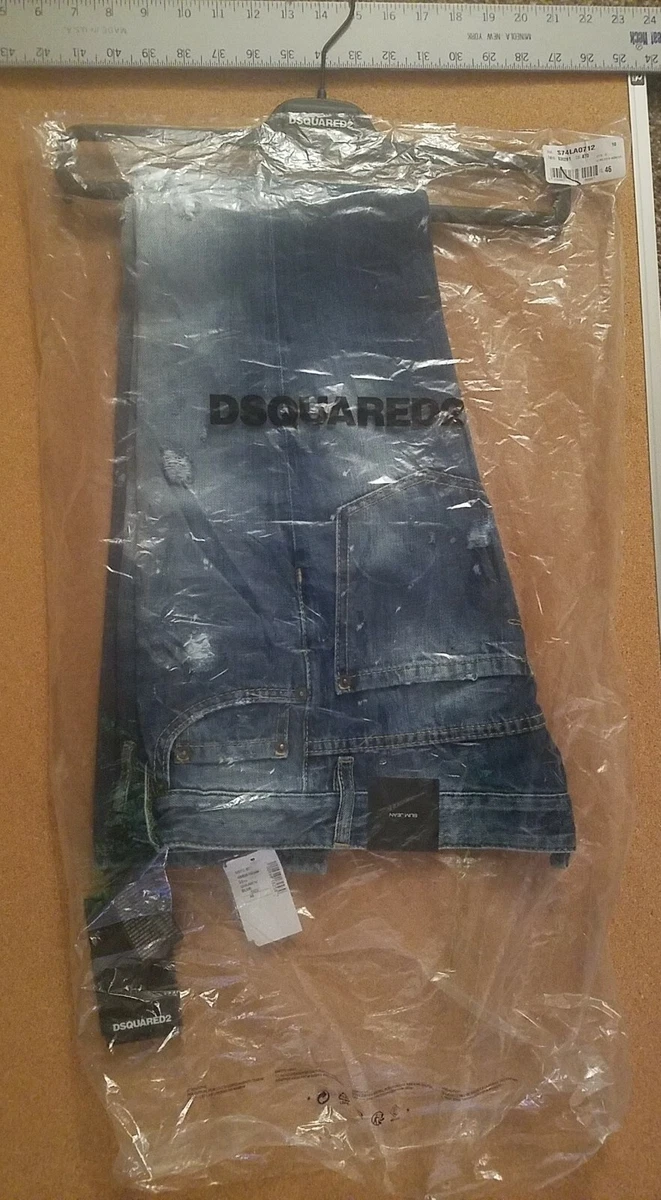 Dsquared2 Slim Jean NWT size 46 (30) short crotch slim bottom | eBay