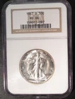 1947-D Walking Liberty Half Dollar NGC MS66 (1097)
