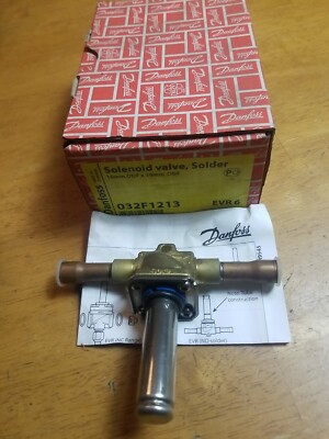  NEW Danfoss Solenoid Valve EVR6 032F1213