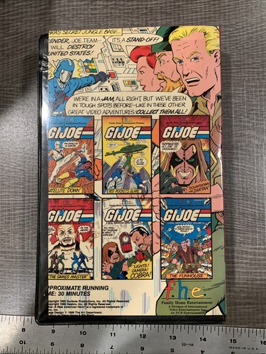 GI Joe VHS Jungle Trap Volume 11 f.h.e. Entertainment Big Box Hasbro - Picture 4 of 11