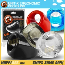 Oxballs UNIT-X Cock Ring Stretch Cocksling🍯Male Penis Cock Ball Stretcher Sling