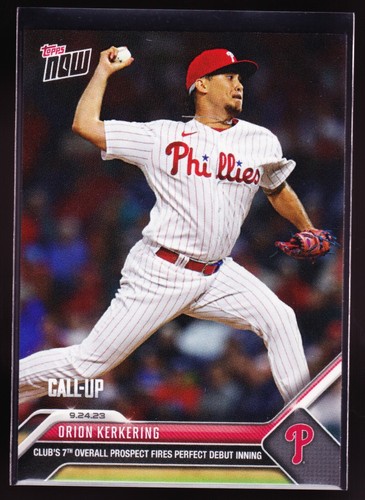 2023 Topps Now 915 Orion Kerkering