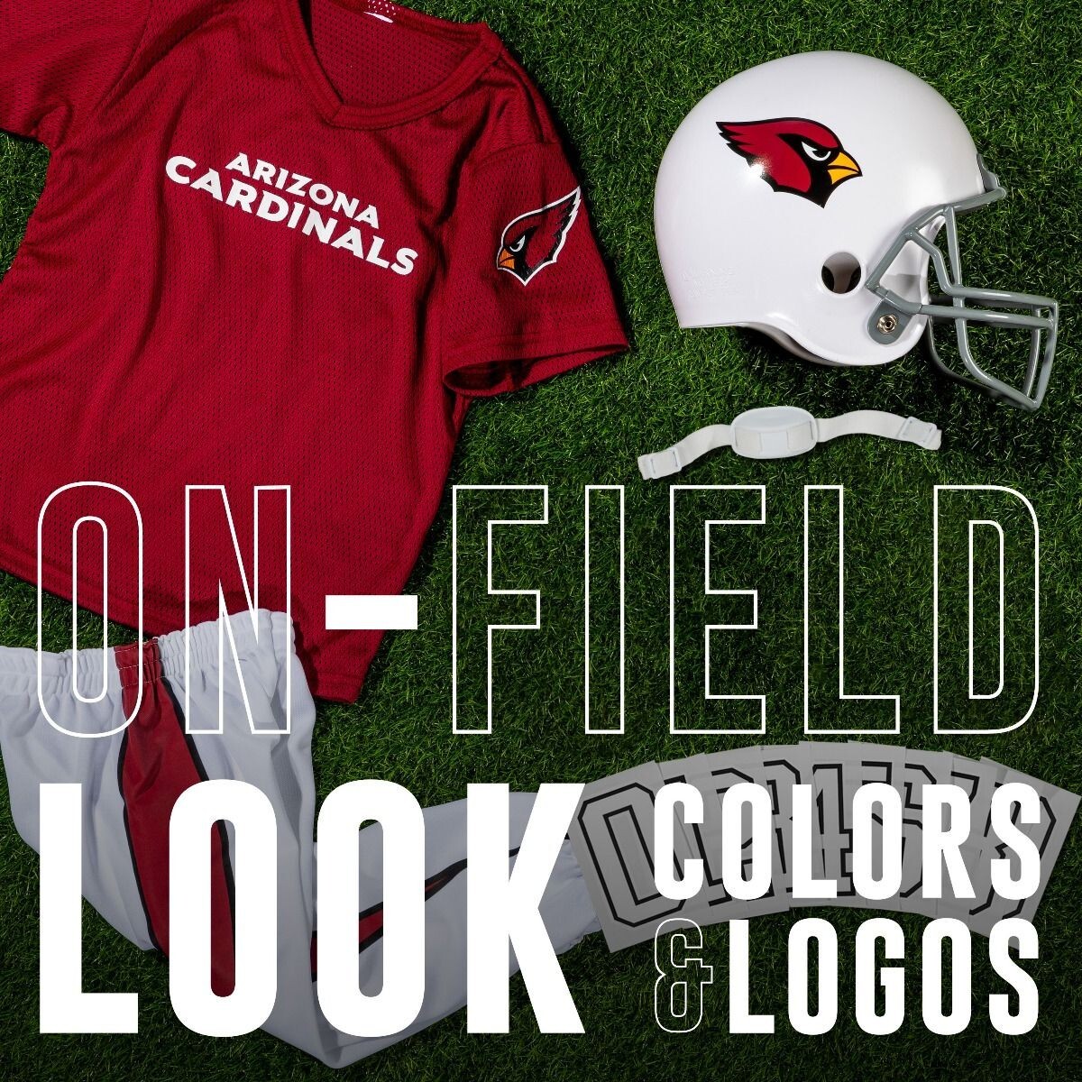 arizona cardinals 2010 kids youth football helmet uniform set Arizona Cardinals Kids NFL 10 Piece Uniform Set - Small - Childrens Football Uniform - Helmet and Jersey Set