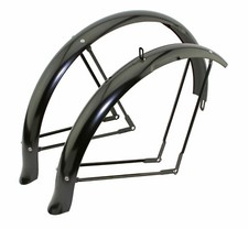 ORIGINAL 26 FLARED STANDARD BALLOON FENDER SET BLACK.