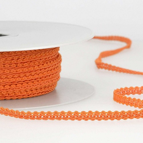 6mm Double Scroll Gimp Braid Trim Dress Costume 38 Colours BUY 1 2 Or 4m 612D - Picture 42 of 49