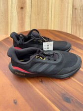 Adidas Boy's EQ21 Run Jr GV9937 Running Shoes Black Youth Size 5