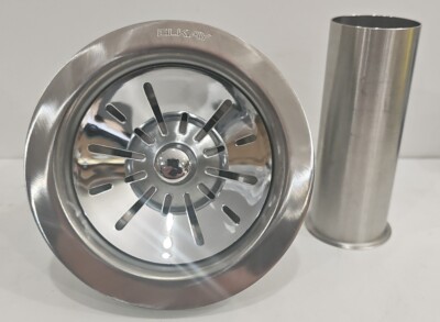 Elkay LK99FC Deluxe Drain with Type 304 Stainless Steel Body for Fireclay Sinks