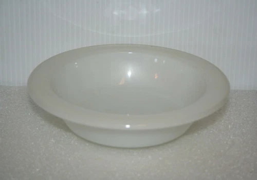 Anchor Hocking Fire King Placesetters Collection White Milk Glass Bowl 6.75" Vtg